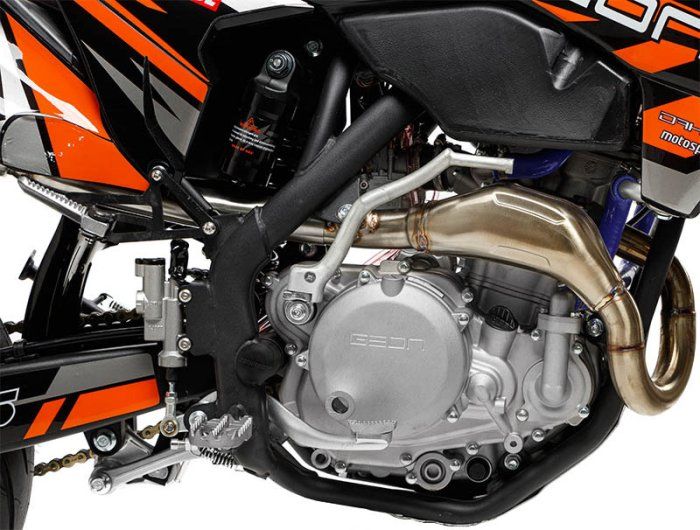 Мотоцикл GEON Dakar GNS 300 NC Motard (21/18 Off-Road) Black/Orange