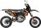Мотоцикл GEON Dakar GNS 300 NC Motard (21/18 Off-Road) Black/Orange