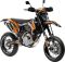 Мотоцикл GEON Dakar GNS 300 NC Motard (21/18 Off-Road) Black/Orange