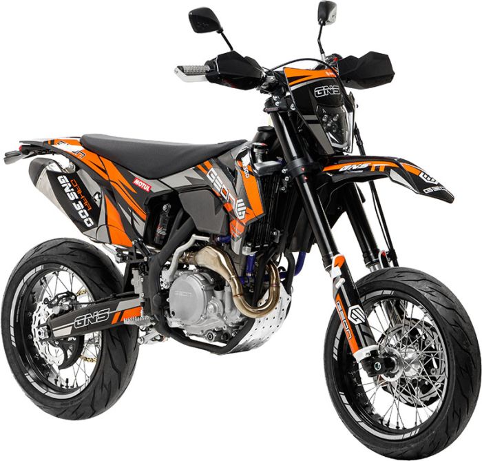 Мотоцикл GEON Dakar GNS 300 NC Motard (21/18 Off-Road) Black/Orange