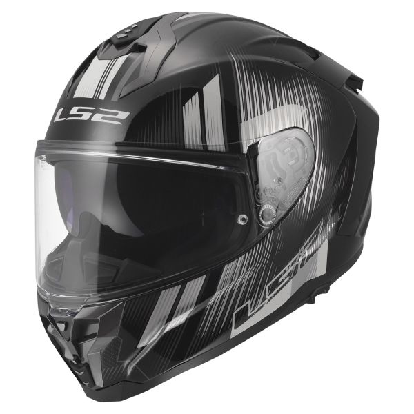 Мотошолом LS2 FF817 Challenger 2 Nitro Black Grey