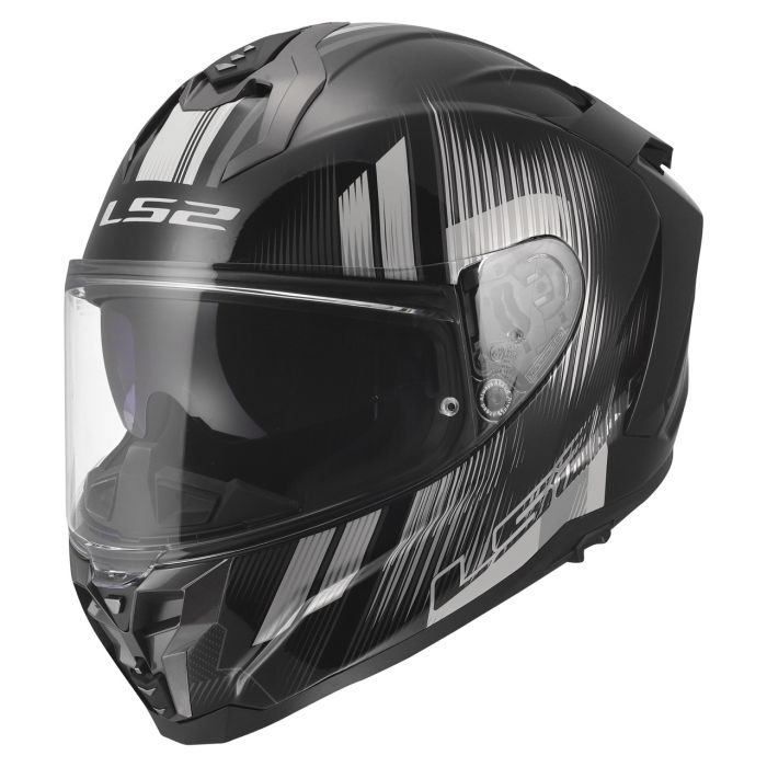 Мотошолом LS2 FF817 Challenger 2 Nitro Black Grey