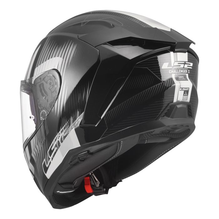 Мотошолом LS2 FF817 Challenger 2 Nitro Black Grey