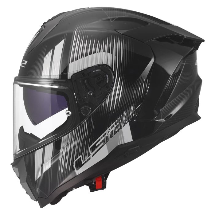 Мотошолом LS2 FF817 Challenger 2 Nitro Black Grey