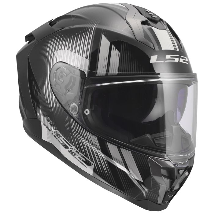 Мотошолом LS2 FF817 Challenger 2 Nitro Black Grey