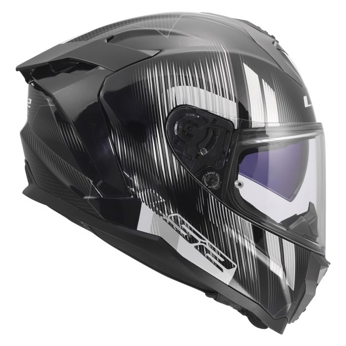 Мотошолом LS2 FF817 Challenger 2 Nitro Black Grey