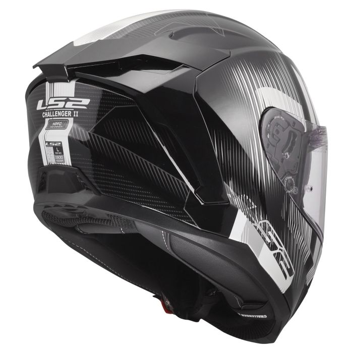 Мотошолом LS2 FF817 Challenger 2 Nitro Black Grey