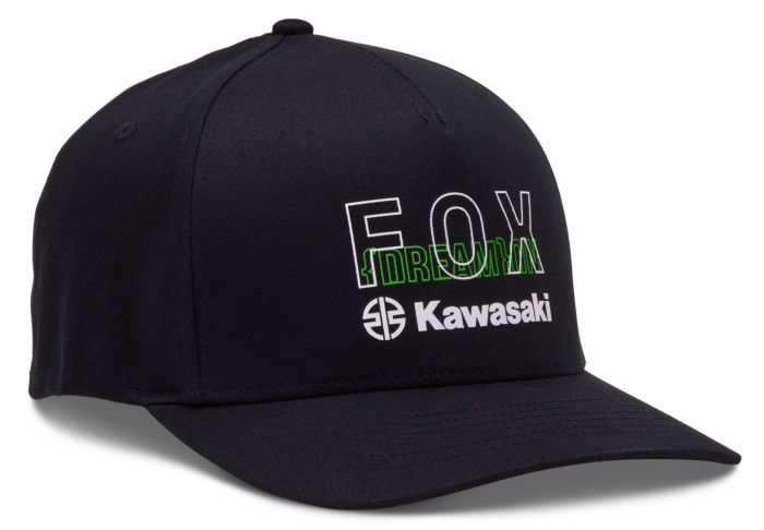 Кепка Fox X Kawi Flexfit Hat Black
