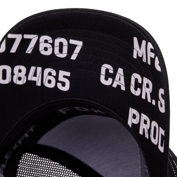 Кепка Fox Barge Flexfit Hat Black