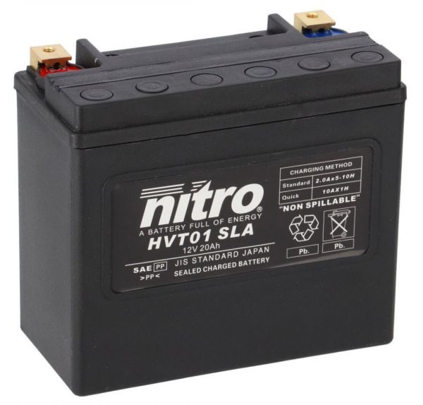 Акумулятор Nitro Hvt V-twin Battery 20 Ah