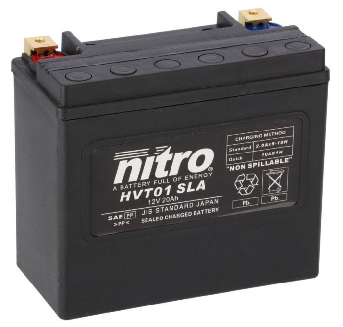Акумулятор Nitro Hvt V-twin Battery 20 Ah