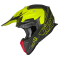 Мотошолом Just1 J18 Vertigo Red Grey Fluo Yellow