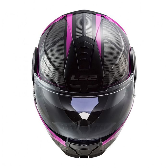 Мотошолом LS2 FF902 Scope Axis Black Pink