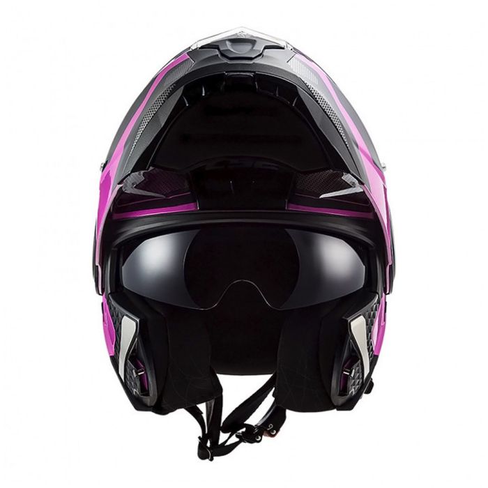 Мотошолом LS2 FF902 Scope Axis Black Pink