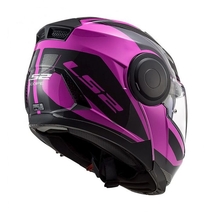 Мотошолом LS2 FF902 Scope Axis Black Pink