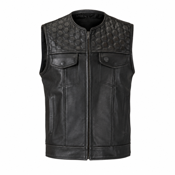 Жилетка Bobhead Reaper Leather Black