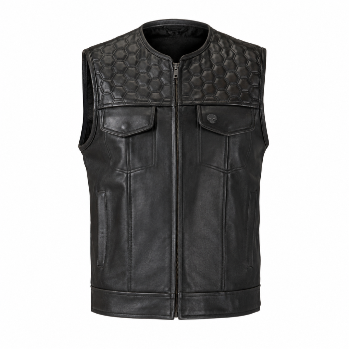 Жилетка Bobhead Reaper Leather Black