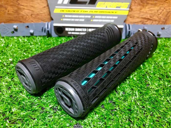 Гріпси ODI CF Grip v2.1 Lock-On Lnyx Gray/Org w/OrgClamp
