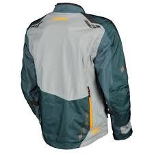 Мотокуртка KLIM Carlsbad Jacket LG Petrol - Strike Orange