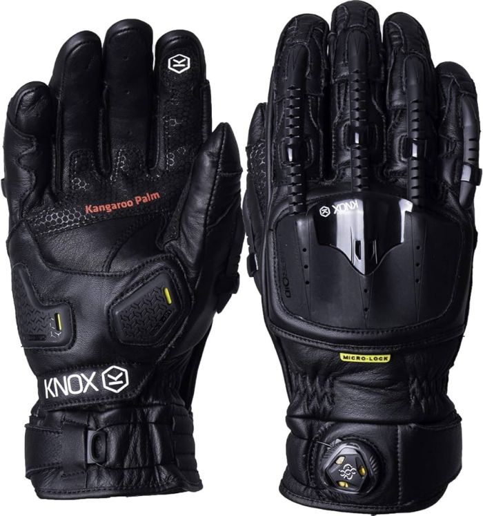 Мото рукавички Knox Handroid POD All Black