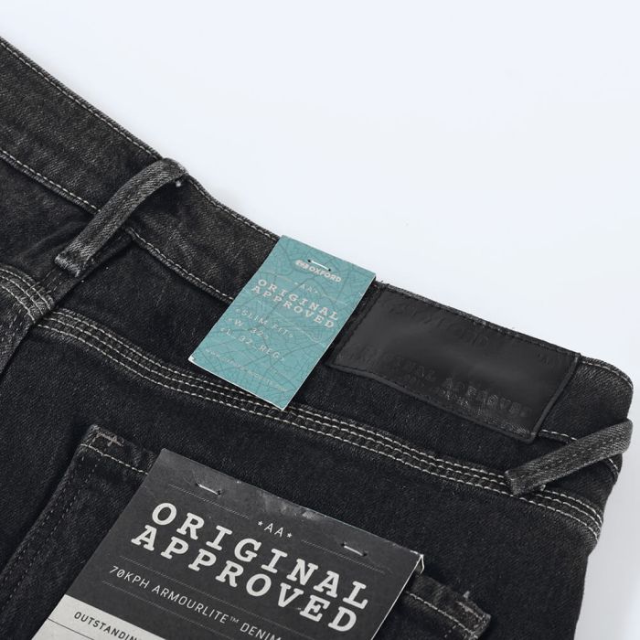 Мотоджинси Oxford Jean Straight MS Black