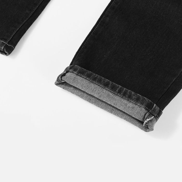 Мотоджинси Oxford Jean Straight MS Black