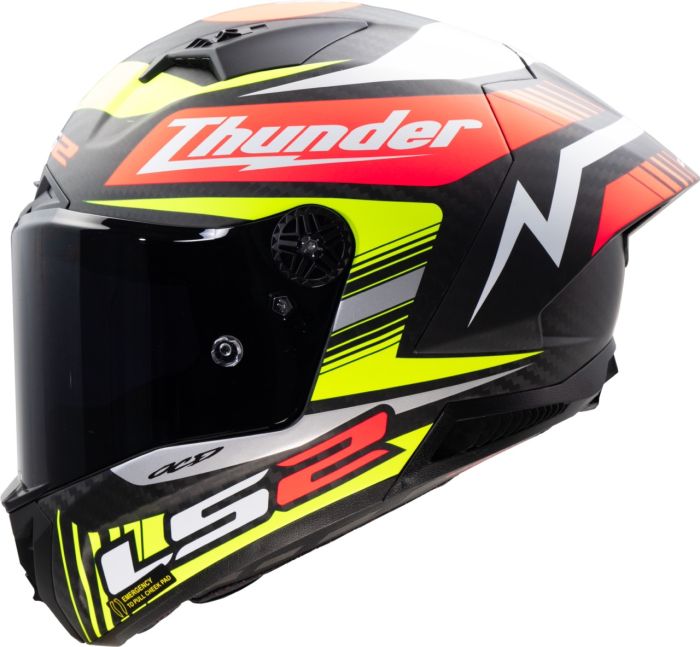 Мотошолом LS2 FF805 Thunder GP Aero Replica Black
