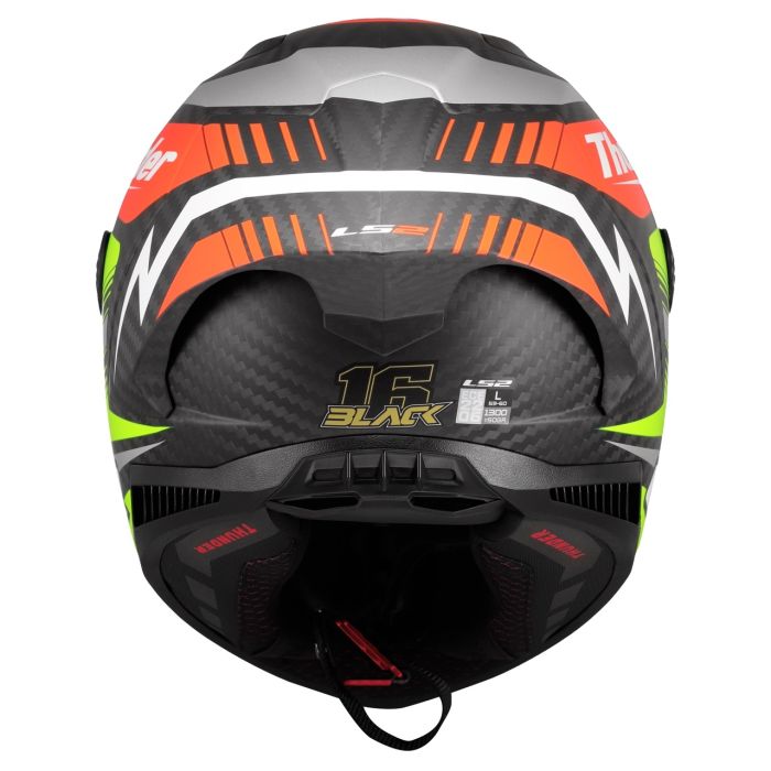 Мотошолом LS2 FF805 Thunder GP Aero Replica Black