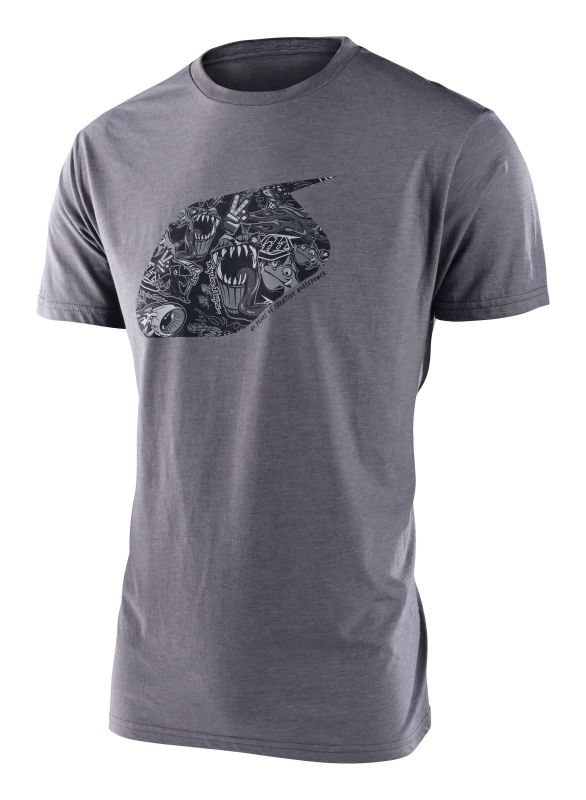 Футболка TLD HISTORY SS TEE HEATHER GRAY