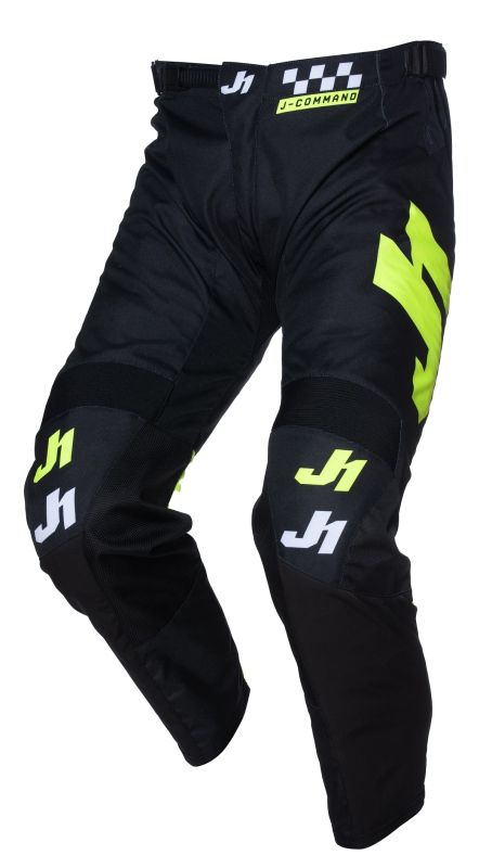 Штани Just1 Pants J-command Competition Black Yellow Fluo