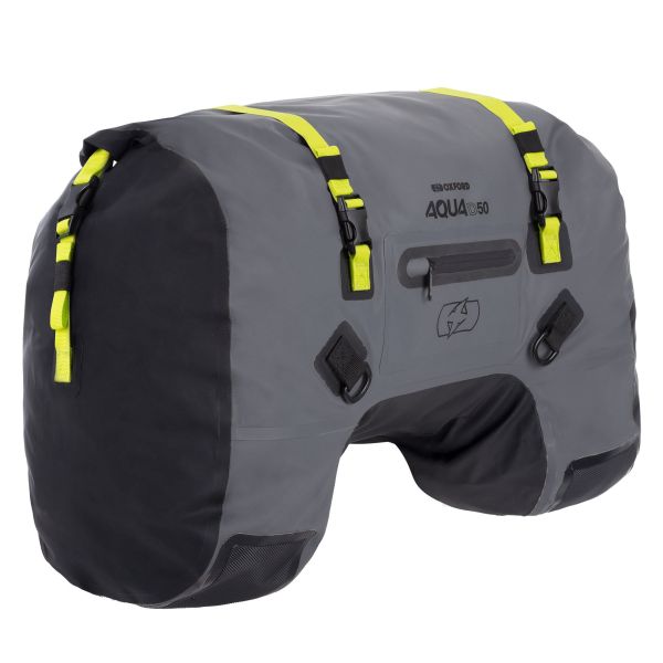 Мото сумка Oxford AQUA D-50 Duffle Bag Black/ Grey / Fluo