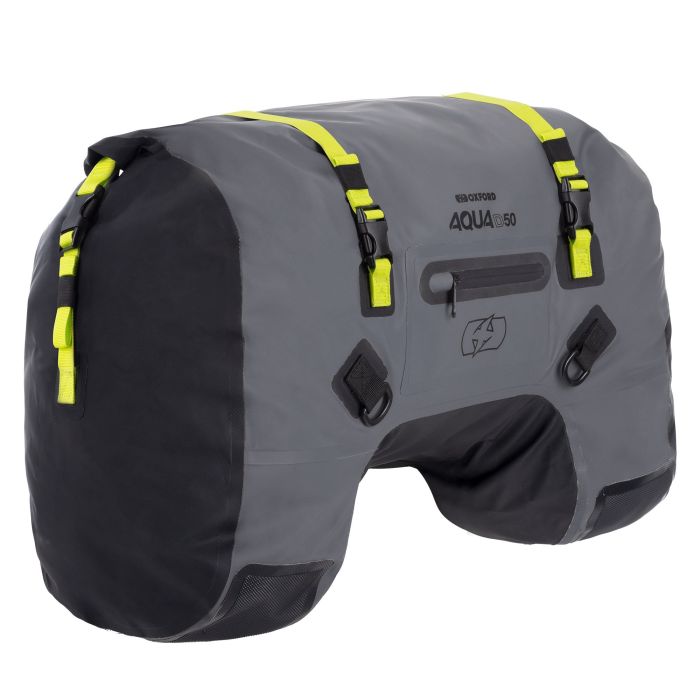 Мото сумка Oxford AQUA D-50 Duffle Bag Black/ Grey / Fluo