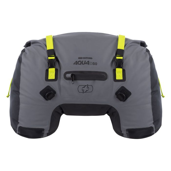 Мото сумка Oxford AQUA D-50 Duffle Bag Black/ Grey / Fluo