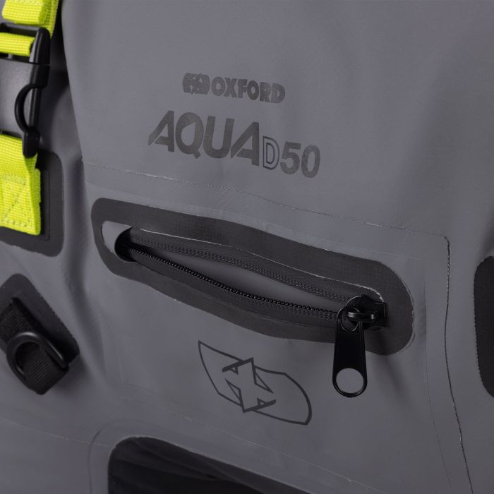 Мото сумка Oxford AQUA D-50 Duffle Bag Black/ Grey / Fluo