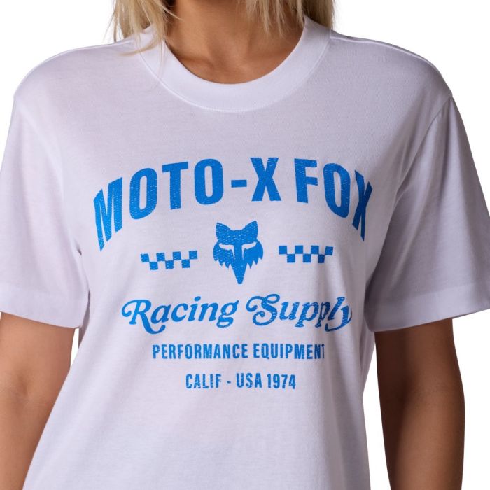 Футболка Fox Woman Short Sleeve Tee - Supply White