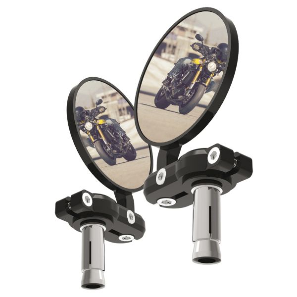 Мото дзеркало Oxford Bar End Mirrors - Black