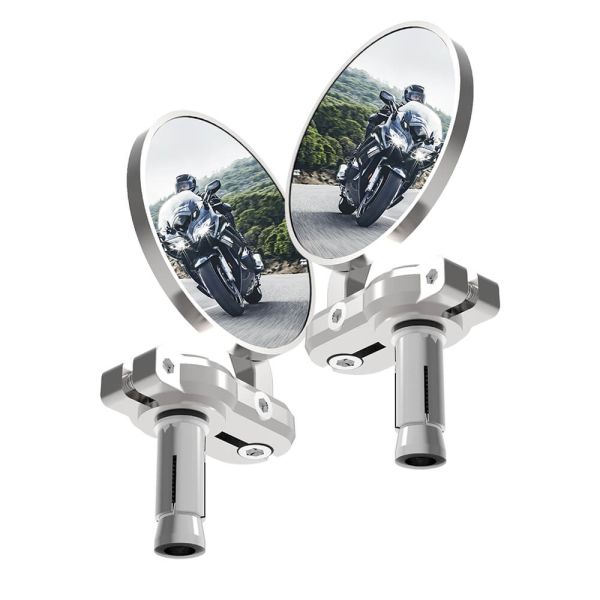 Мото дзеркало Oxford BarEnd Mirrors - Silver