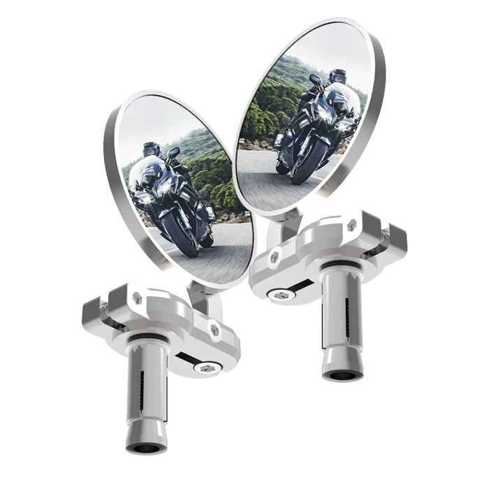 Мото дзеркало Oxford BarEnd Mirrors - Silver