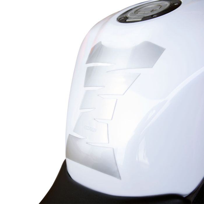 Наліпка на бак Oxford Jagged Tank Pad - Silver