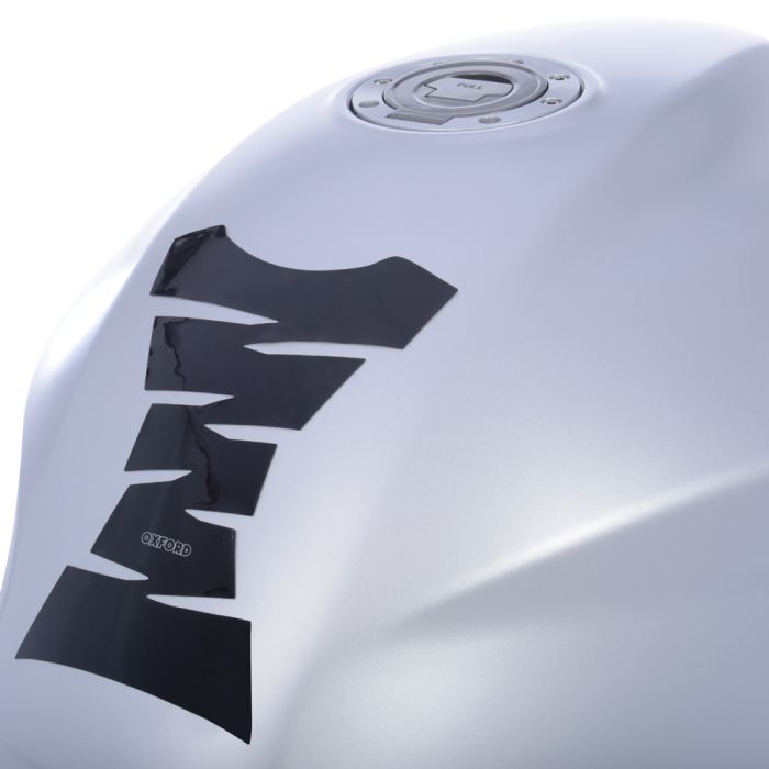 Наліпка на бак Oxford Jagged Tank Pad - Black