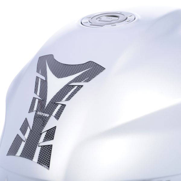 Наліпка на бак Oxford Glowz Tank Pad - Carbon