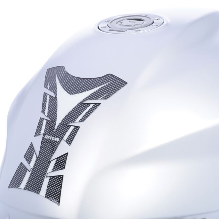 Наліпка на бак Oxford Glowz Tank Pad - Carbon