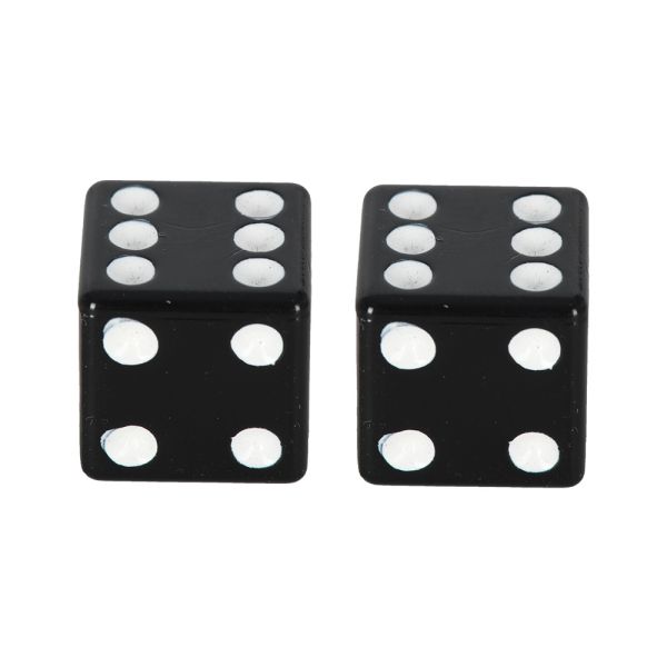 Ковпачок на ніпель Oxford Lucky Dice Valve Caps Black
