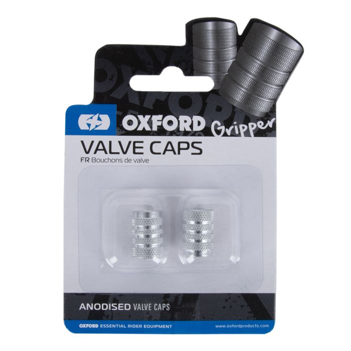 Ковпачок на ніпель Oxford Gripper Valve Caps Silver