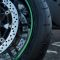 Наліпка світловідбивна Oxford Wheel Stripes Fluorescent Green