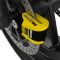 Замок з сигналізацією на диск Oxford Quartz XA6 Disc Lock Yellow/Black
