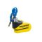Замок Oxford Quartz XA10 Disc Lock Yellow/Black