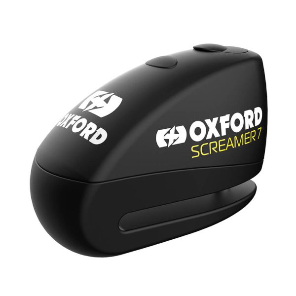 Замок Oxford Screamer 7 Alarm Disc Lock Black/Black