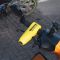 Замок-блокатор із сигналізацією Oxford LeverLock Alarm Yellow