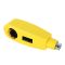 Замок-блокатор із сигналізацією Oxford LeverLock Yellow